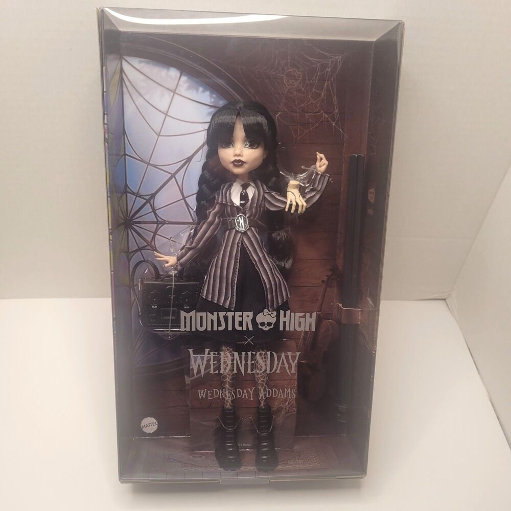 Monster High x Wednesday Addams Collectible Doll Nevermore Academy